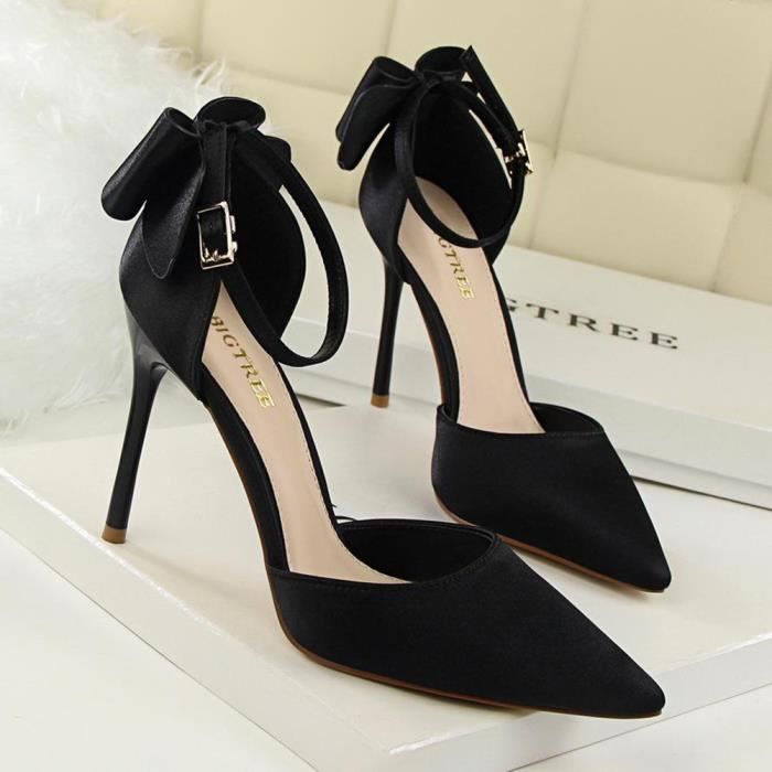 Escarpins femme store avec bride