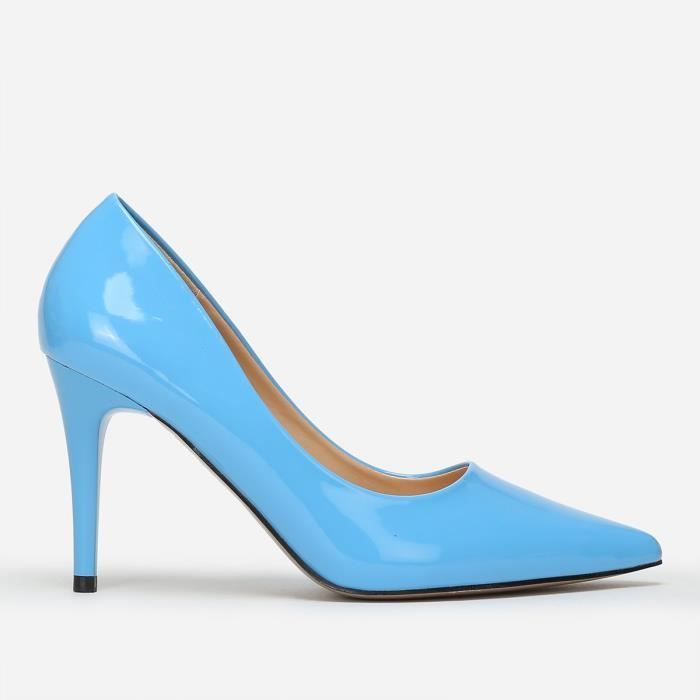 Escarpins Femme Vernis Bleu Ciel Talon Aiguille 8.5 cm Bout Pointu Achat Vente Escarpins Femme Vernis Bleu Ciel Talon Aiguille 8.5 cm Bout Pointu pas cher Cdiscount