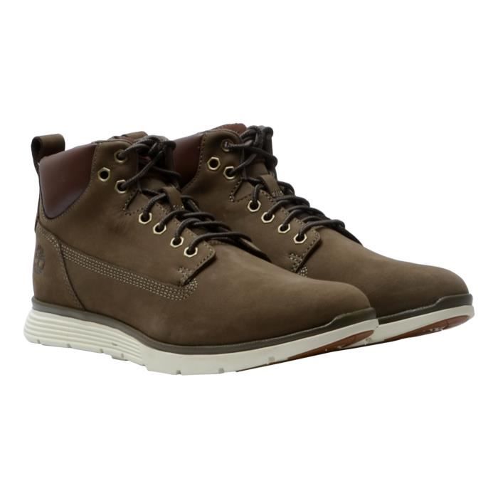 Basket Montante Timberland Killington Olive Homme Cuir Olive Cdiscount Chaussures