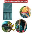YOSOO Sac de jardin pliable avec poche latérale pour outils de jardinage et tabourets de jardin en tissu-3