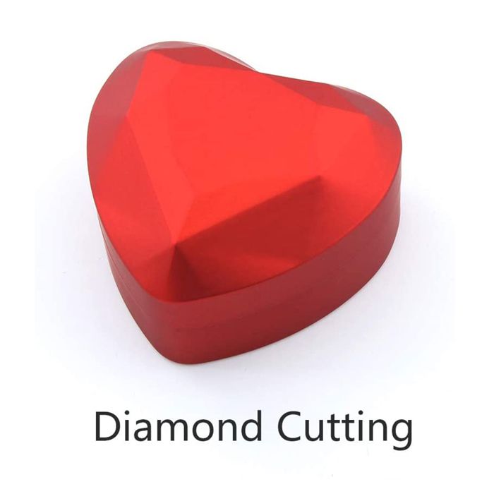 Boîte à Bijoux En Forme De Cœur - Écrin Pour Bague Et Collier - Idéal Pour Mariage, Saint-Valentin Ou Demande En Mariage
