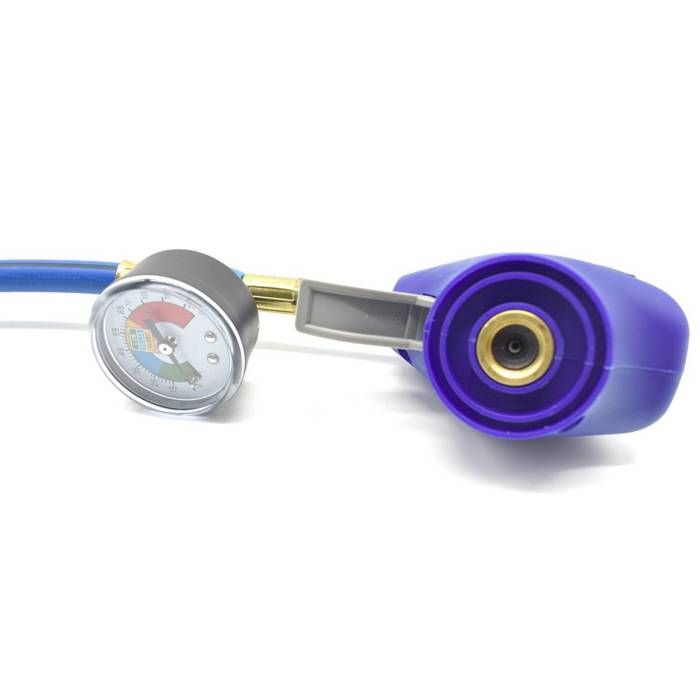 Flexible Recharge Gâchette Gaz Réfrigérant Duracool Multicool HC1234yf - Avec Manomètre