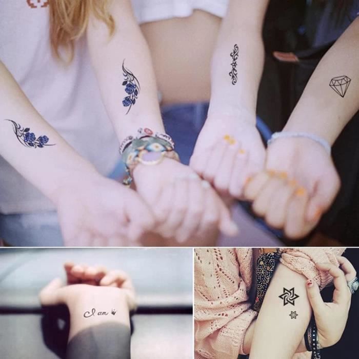 Flash Temporaire Tatouage Papillon à Coller - Neuf Pour Fête Ou Plage