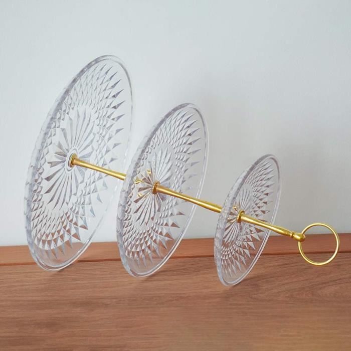 Présentoir à Cupcakes En Forme De Grande Roue - 8 Places, Argenté | Pour Fêtes, Mariages, Anniversaires - Hauteur 44 Cm - 3