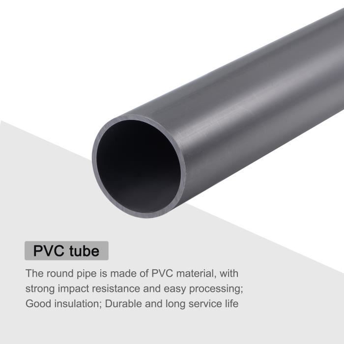 sourcing map PVC Transparent Tuyau Vinyle Tube 32mm Diamètre Interne 38mm  Diamètre Externe 2m Flexible Léger pour Eau Tube Air Ligne