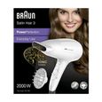 Sèche-cheveux ionique BRAUN HD385 - Power Perfection - Blanc-4