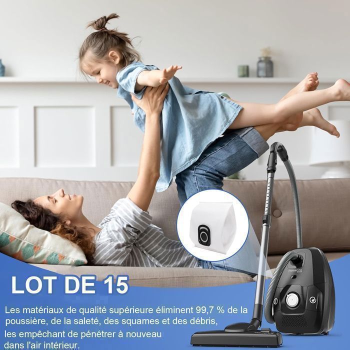 Cdiscount Sac Pour Aspirateur Rowenta Power Xxl Lot De 15 Sacs