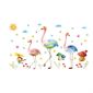 Stickers Muraux Fantastique Flamingo Stickers Diy Art Decoration Murale Amovible Chambre Enfants Tv Fond Decoration Achat Vente Stickers Cdiscount