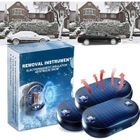 PIMPIMSKY Electromagnetic Antifreeze Snow Removal Devic Appareil De Dégel Pour Voiture Énergie Solaire Ou USB Anti-Neige Anti-Givre Sécurisé
