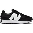 Chaussures de running New Balance GS327 pour homme - Noir/Blanc/Jaune - Gamme Classics