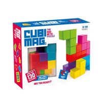 Casse-tête pour enfants - Cubimag - Ludilo - Age 6+ - 138 défis - 7 pièces - Joueur unique - Jeu magnétique