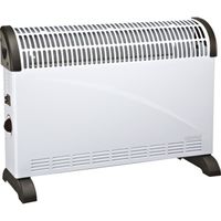 Convecteur mobile - Varma - 2000 W - Blanc - Thermostat mécanique - Protection anti-surchauffe