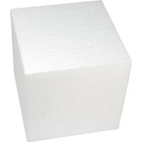 Cube en polystyrène 20 x 20 x 20 cm - LePolystyrène Blanc
