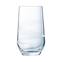 4 verres hauts 40cl Intense - Cristal d'Arques - Ultra résistant 140 Transparent