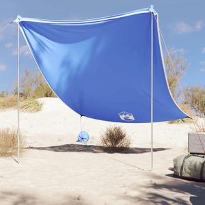 Tente Cabane De Plage Pliable - Auvent Portable Avec Sac De Transport - Neuve