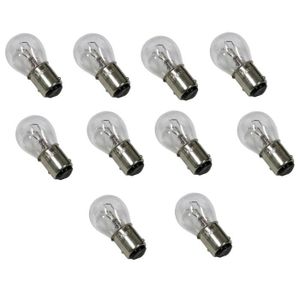 2 X Rouge 24v LED BA15s 246 R10W 8 SMD Numéro Plaque Intérieur Ampoules Hgv