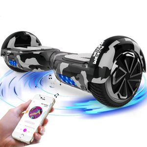 ACCESSOIRES HOVERBOARD Hoverboard Mega Motion - COOL&FUN - Camouflage - LED Bluetooth - Moteur Puissant - Gyropode