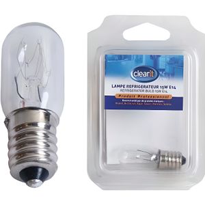 greate. 2x Ampoule Frigo 15W E14 Blanc Chaud - Lampe pour Machine