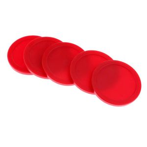 puck rond rouge pour table de Air Hockey Palet 