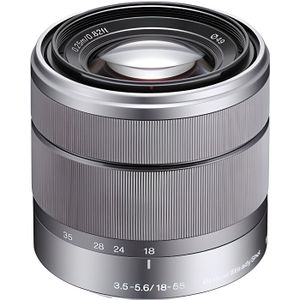 Sony Câmera digital sem espelho NEX-F3K/B 16,1 MP com lente de 18-55 mm