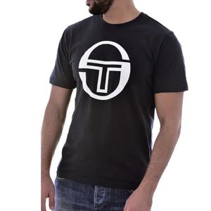 T-SHIRT T-shirt Noir Homme Sergio Tacchini Stadium