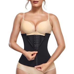 Bingrong Femme Gaine Amincissante Ventre Plat Invisible Corset Minceur  Ceinture Abdominale Femme Post Grossesse de Soutien Apres Accouchement  (Noir, S) : : Mode