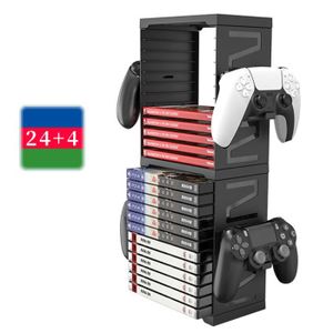 Support De Rangement Pour Jeux PS5 – Blanc, Générique, Neuf