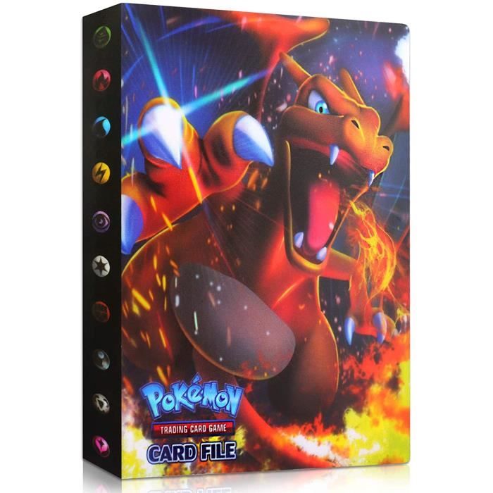 Classeur Carte Pokémon Dracaufeu Gigamax Rainbow (240 cartes) • La