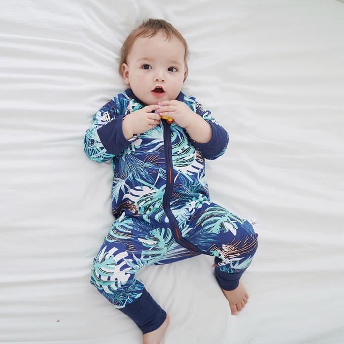 Pyjama pour Bébé Lot de 3 Combinaison en Coton Garçon Fille Grenouillères  Manche Longues 6-9 Mois,Rose,6-9 mois Rose - Cdiscount Prêt-à-Porter