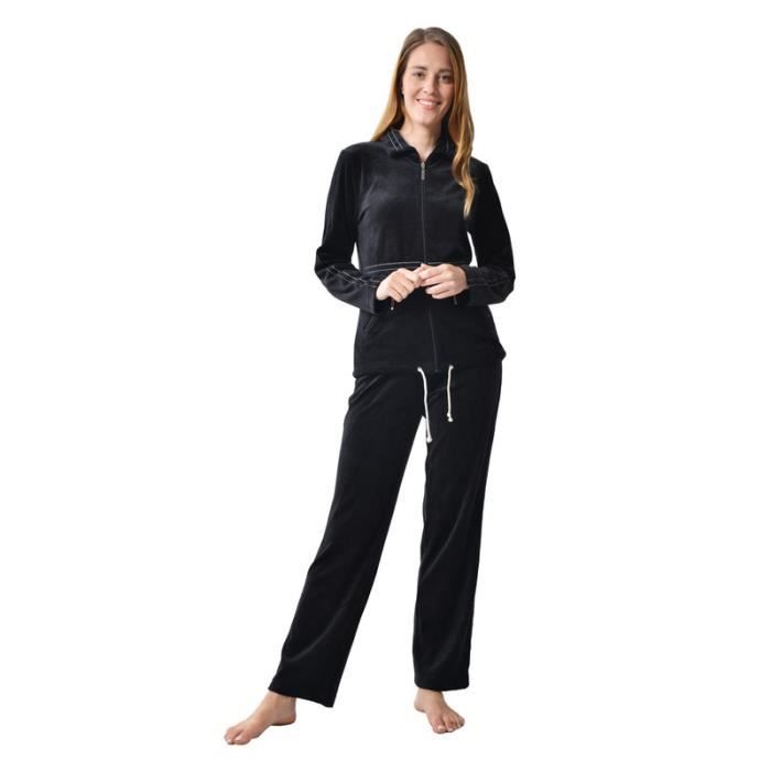 Jogging en velours femme Cdiscount