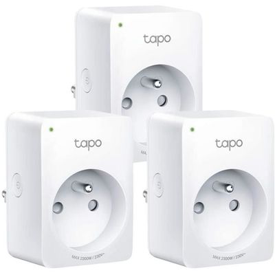Tapo Multiprise Connectée WiFi, Prise Intelligente compatible avec HomeKit,  Alexa et Google Home, 10A Type E - Cdiscount Bricolage