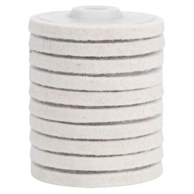 Roue De Polissage Fibre Nylon 200mm - Meule Ébavurage Et Polissage Cuivre