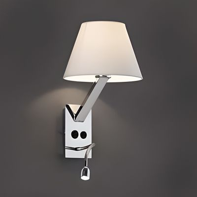 Moma Applique Murale Avec Liseuse Led H35cm Blanc Faro Achat Vente Applique Murale Moma 2 Metal Soldes Cdiscount