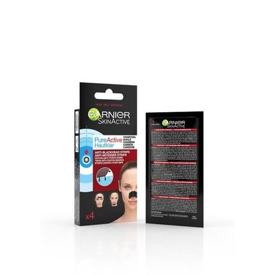 Masque Nettoyant 3-en-1 Garnier PureActive Au Charbon - Anti-points Noirs, 201-300 Ml