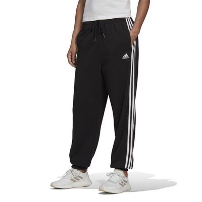 Pantalon ADIDAS Essentials Studio Lounge 3STRIPES Noir Femme Adulte Coupe Loose Noir Cdiscount Pret a Porter
