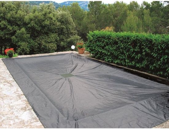Bâche De Protection Pour Piscine Rectangulaire 8x14 M - 140 G/m², Polyéthylène Résistant - WERKA PRO