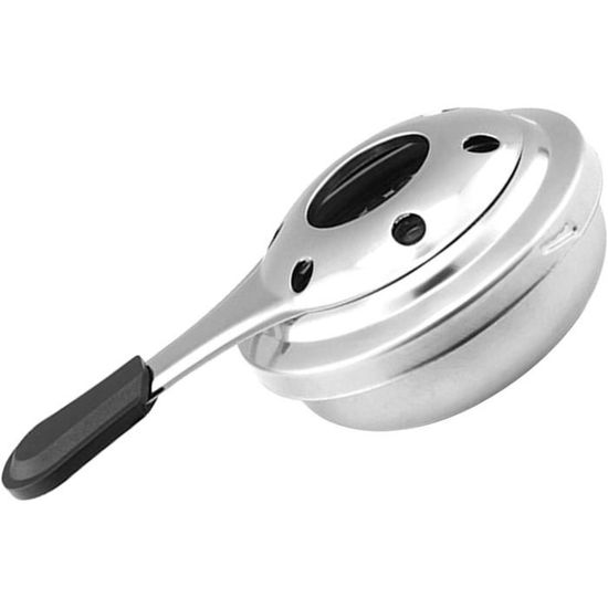 Brûleur d'alcool Mini acier inoxydable - Cuiseur d'alcool en acier inoxydable, brûleur à fondue portable pour la fondue, mini accessoires de brûlseur d'alscool - réchauffeur de nourriture, pique-nique