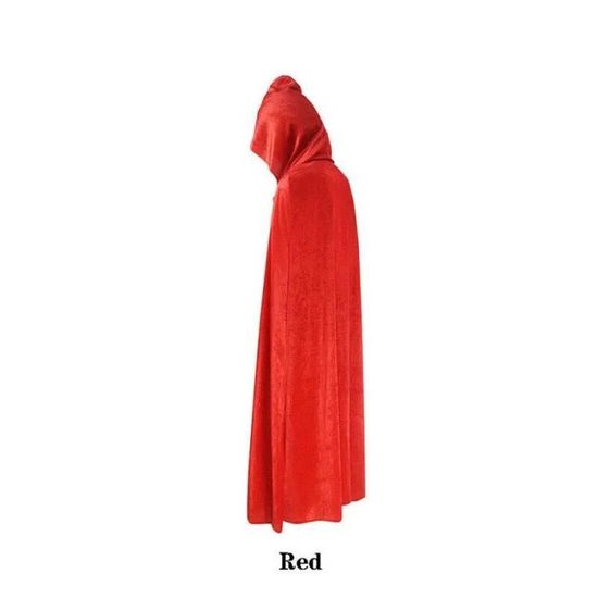 Cape Velours à Capuche Mymyguoe – Parfaite Pour Halloween, Cosplay Ou Look Bohème