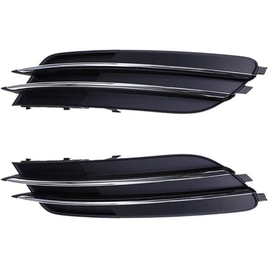 2x Grilles de Pare choc Audi Look RS4 edition chrome A4 B9 S-line sedan avant (16-18