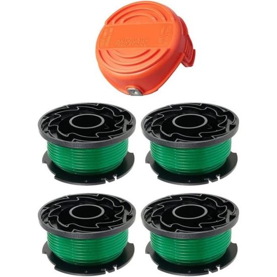 Spulenschnur-Set Für Rasenmäher – 6 Spulen + Abdeckkappe, Passt Für GL7033, GL8033, GL9035