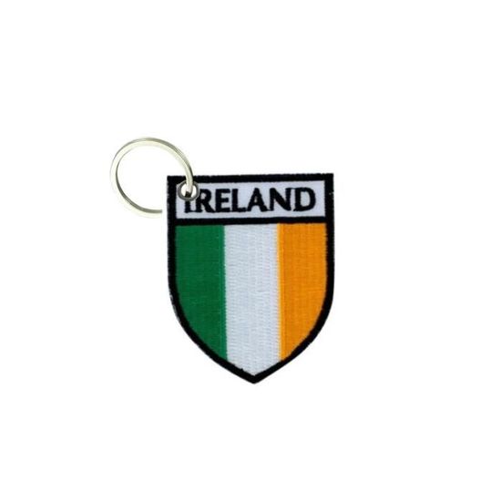Porte-clés Brodé Patch écusson – Drapeau Basque (Euskadi Herria) – Neuf
