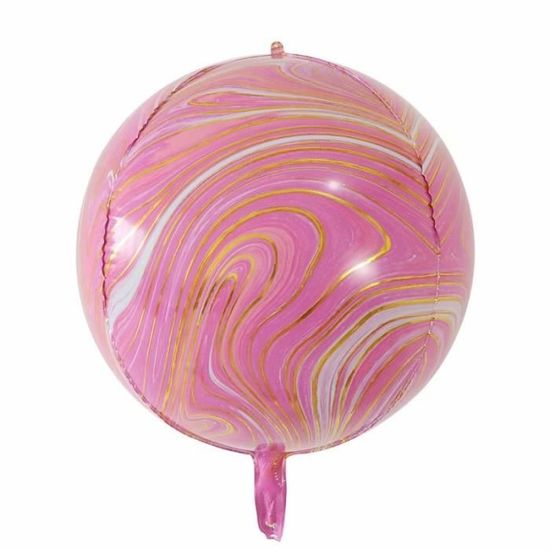 Lot De 9 Ballons Disco Aluminium 22 Pouces (55.9cm) - Effet Miroir 4D Multicolore - Pour Fête, Mariage, Anniversaire - 2