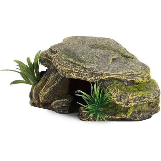 Grotte pour reptile pour tortue - Décoration pour aquarium - Grand format421