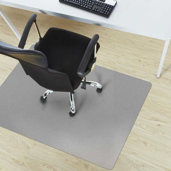 Tapis protègesol Bureau 120x150cm  Gris  Tapis Sous Chaise Coloré