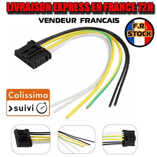 Kit De Réparation Connecteur Feux Arrière Pour Peugeot 308 Phase 1 - 6 Broches, Compatibles Plusieurs Modèles