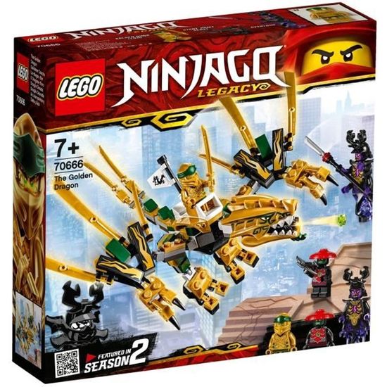 LEGO® NINJAGO® 70666 Le Dragon D'Or