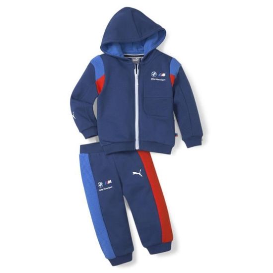 Survetement Bleu Bebe Garcon Puma Bmw 533568 Bleu Cdiscount Pret a Porter