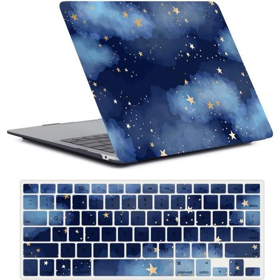 Coque Rigide Pour MacBook Pro 13 Pouces 2020-2016 (A2338 M1, A2289, Etc.) - Protection Plastique, Design Transparent Coloré