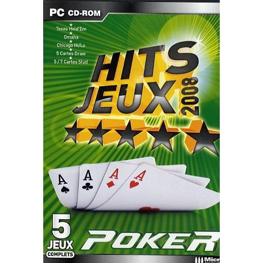 Hits Jeux 2008 5 Jeux De Poker Pc - vue 2