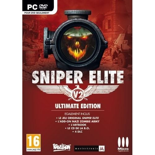 SNIPER ELITE V2 EDITION COLLECTOR + ZOMBIE/ Jeu PC
